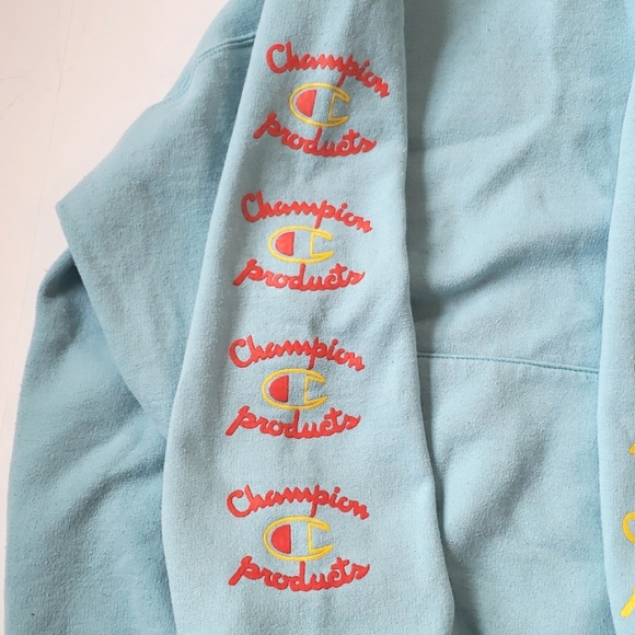 Champion women's hoodie sweatshirt, sz M - Picture 3 of 9